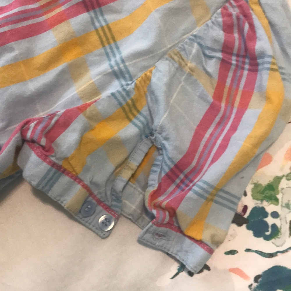 Divided Short Sleeved Button Down - image 4